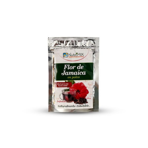 Harina de flor jamaica Bolsa 100gr