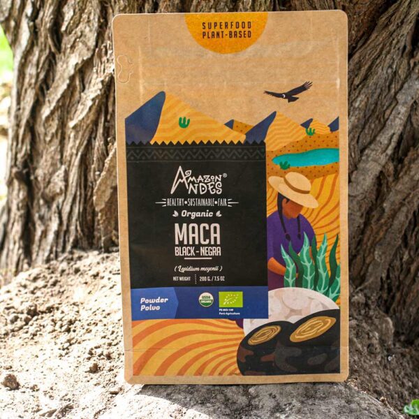 Maca Negra Gelatinizada en Polvo (200g)