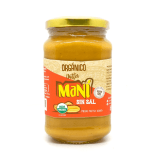 MANTEQUILLA DE MANI SIN SAL CHUNCHO 330GR