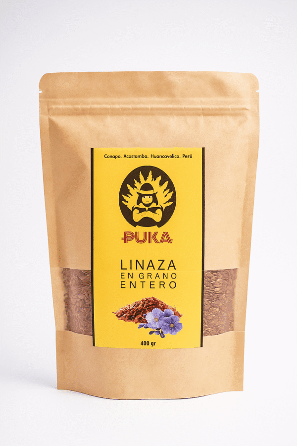 LINAZA DE GRANO ENTERO Linaza en Grano Entero PUKA 400g
