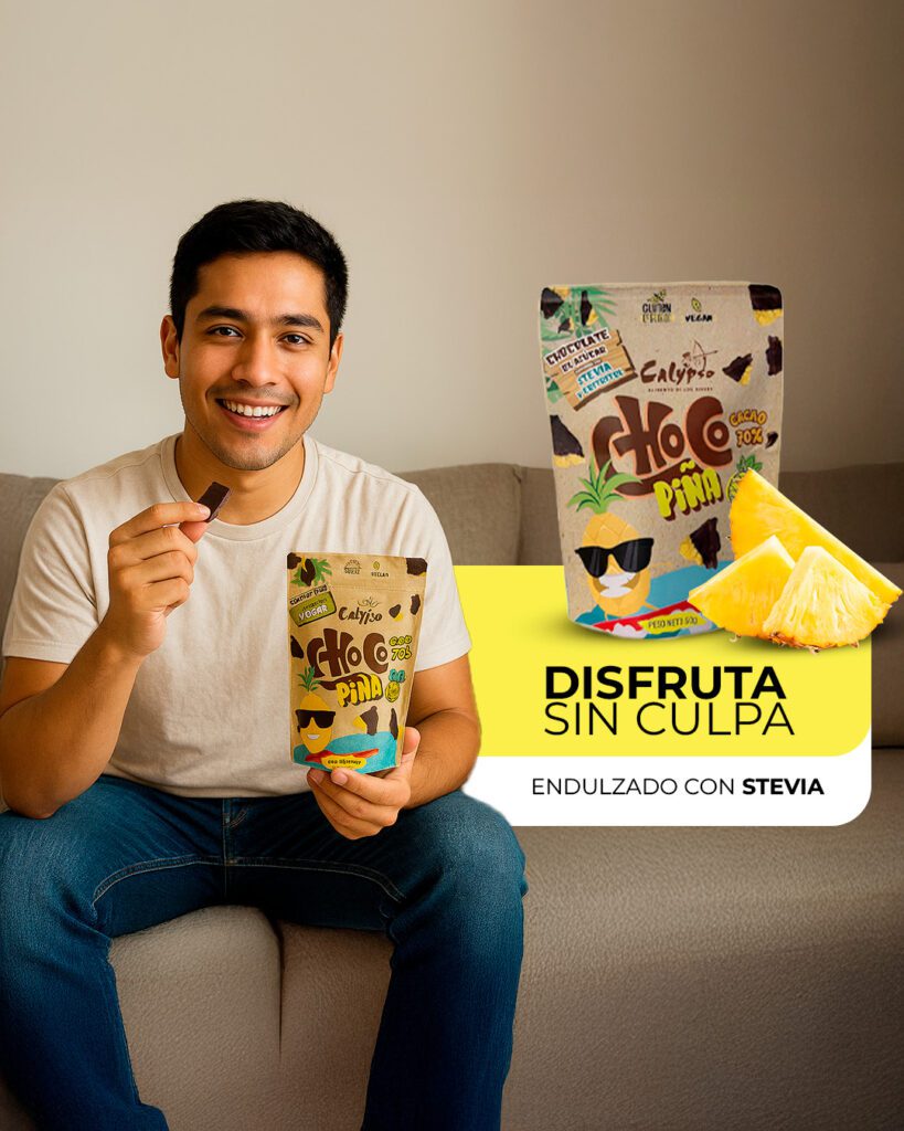choco piña 70% cacao stevia RESPONSIVE