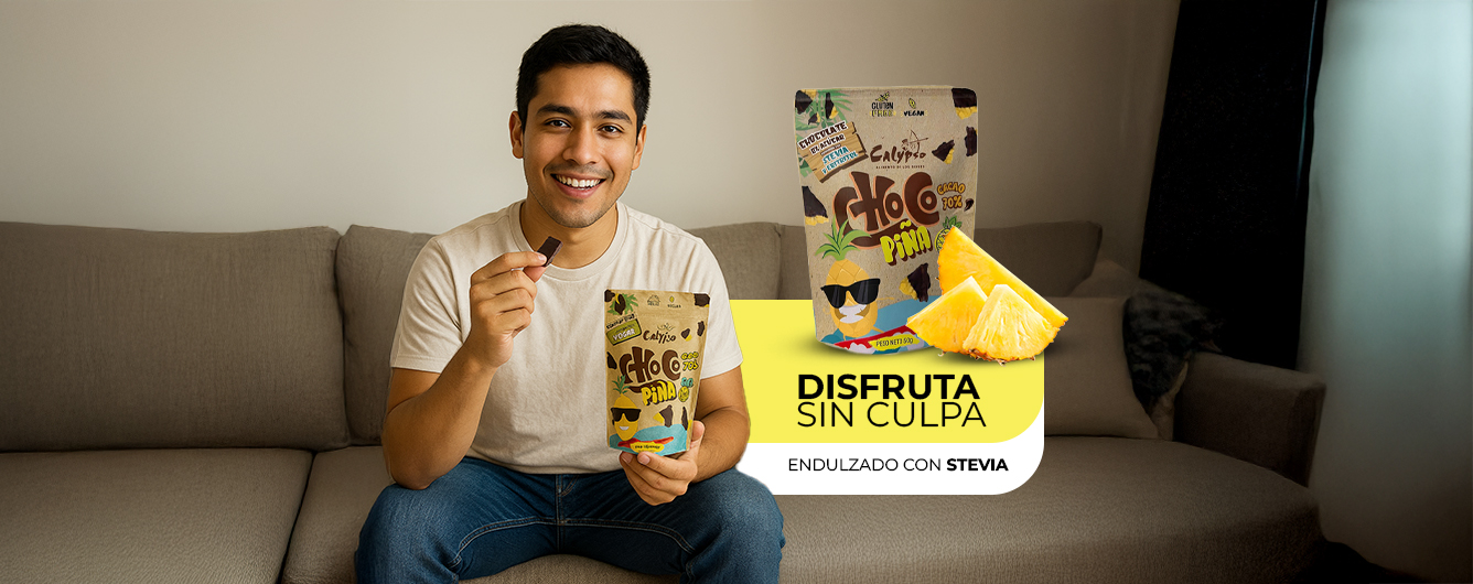 Choco piña 70% cacao stevia