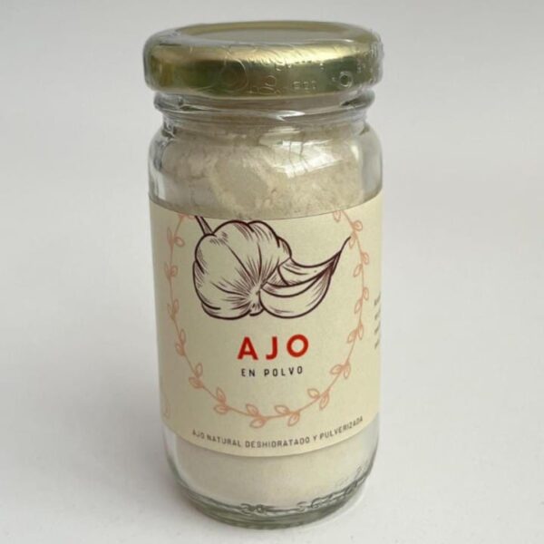 Ajo en polvo Puka Organic Food, 50 gr