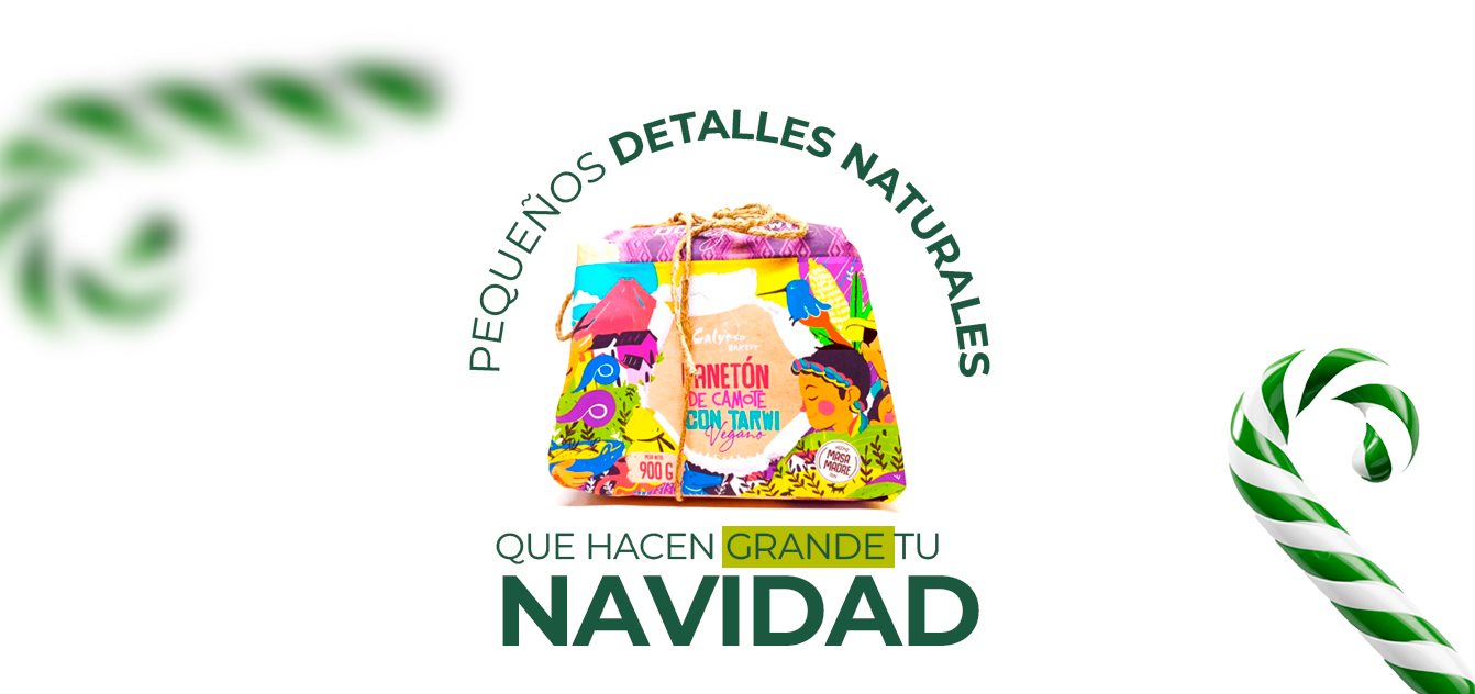 Panetón vegano de camote con tarwi Calypso 900 g.