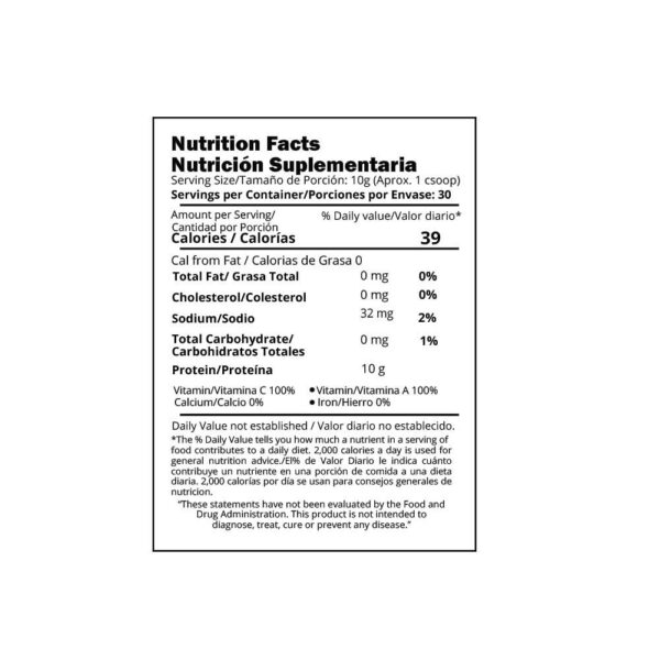 af1f082a-2175-46bf-bd15-f2102dbf96fe Colágeno Hidrolizado + Camu Camu (10 oz - 300 g) Piel, Cabello y Articulaciones - Amazon Andes