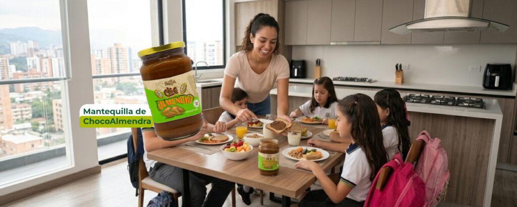 Mantequilla de ChocoAlmendra 330g – CALYPSO