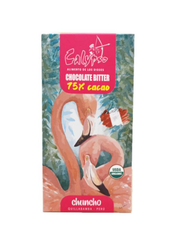 Chocolate Bitter 75% Cacao – CALYPSO Chocolate Bitter 75% Cacao – CALYPSO